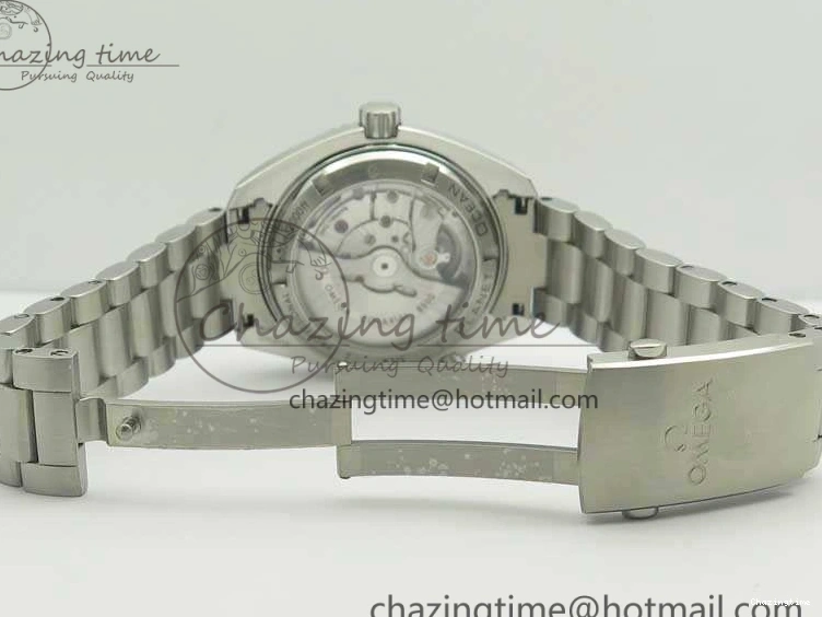 0423 Sleek Planet Ocean Professional Ceramic Bezel 42mm 1:1 MK Best Edition Silver Markers On SS Bracelet A 8085